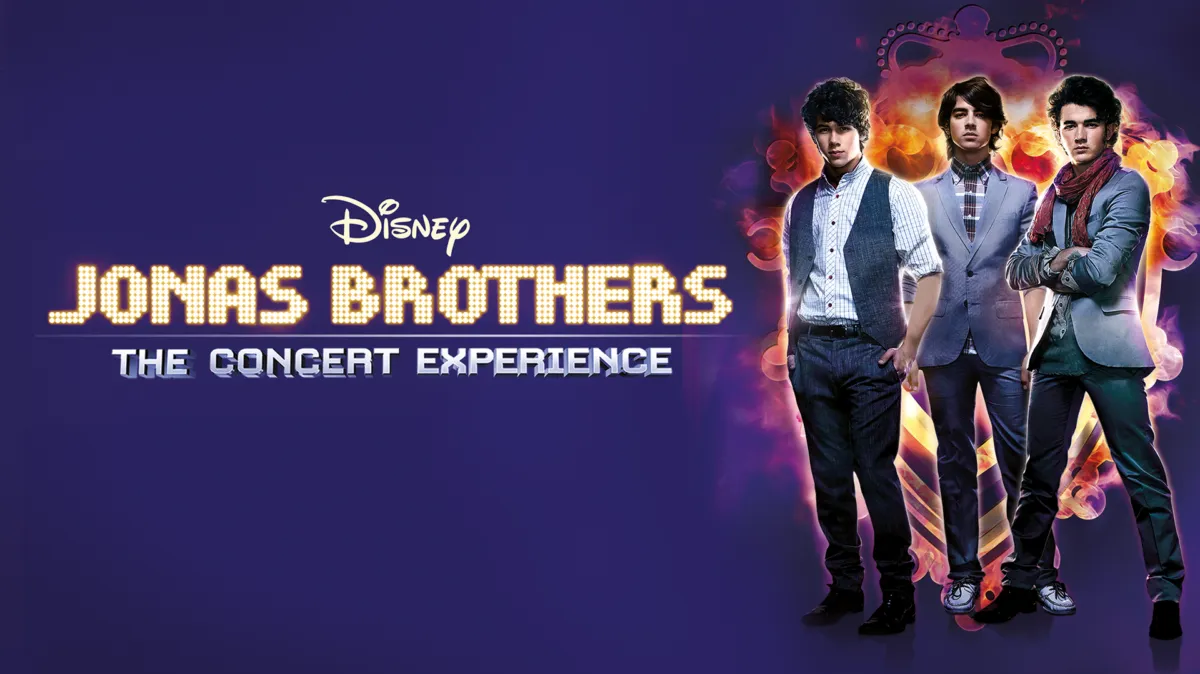 Jonas Brothers: The Concert Experience poster — movie on Disney+
