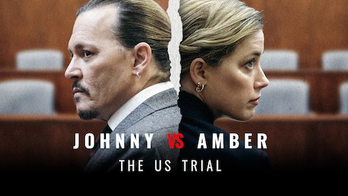 Johnny vs Amber: The U.S. Trial poster — TV series on Max