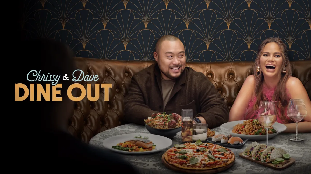 Chrissy & Dave Dine Out poster — TV series on Disney+