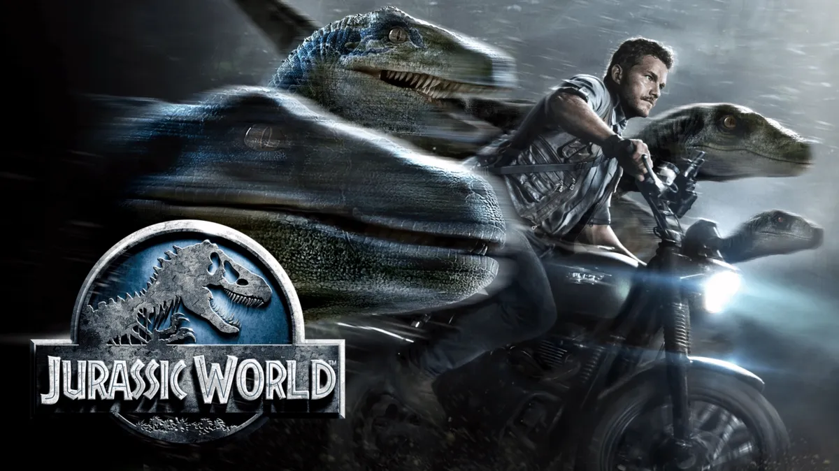 Jurassic World poster — movie on Disney+