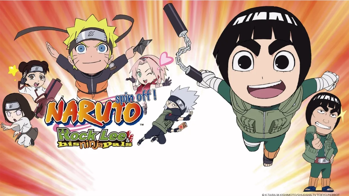 Naruto Spin-Off: Rock Lee & His Ninja Pals poster — TV series on Disney+