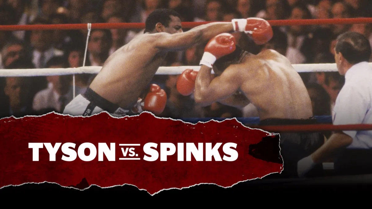 Tyson vs Spinks poster — movie on Disney+
