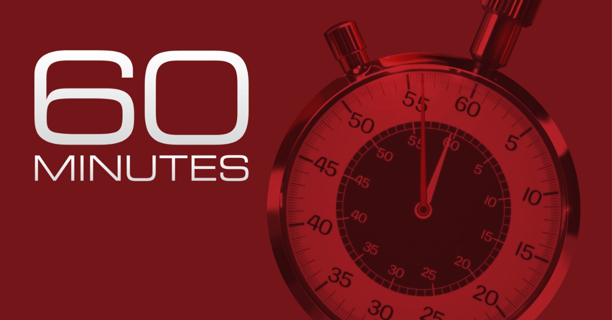60 Minutes poster — TV series on Paramount+