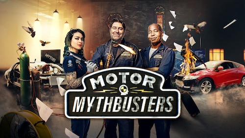 Motor MythBusters poster — TV series on Max