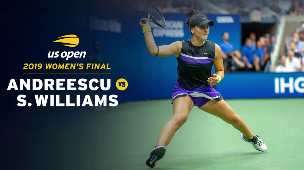 2019 Women's Final: B. Andreescu vs. S. Williams poster — movie on Disney+