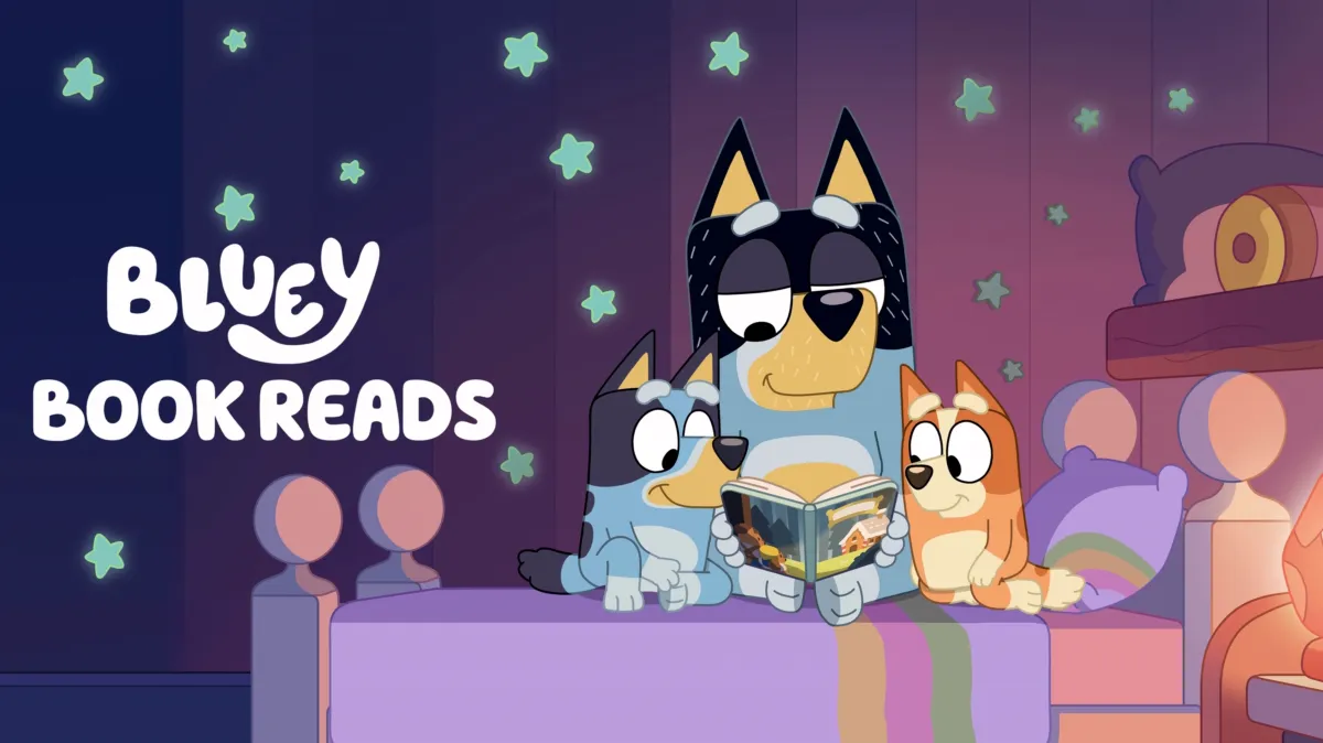 Bluey Book Reads poster — TV series on Disney+