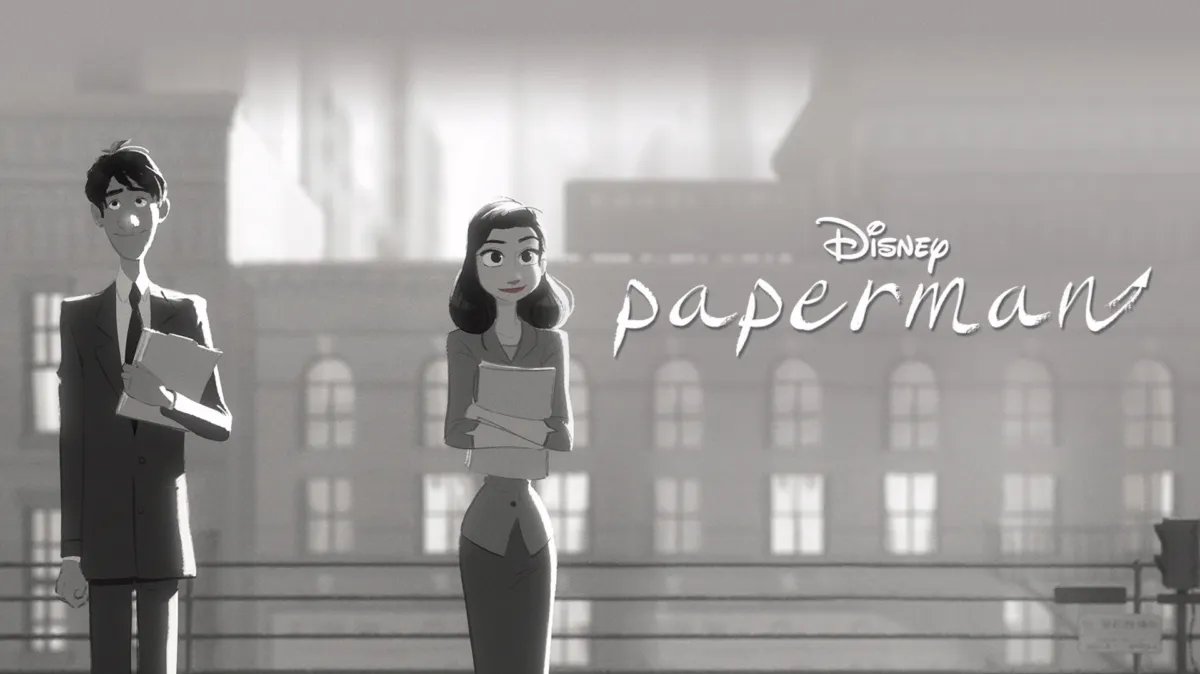Paperman poster — movie on Disney+