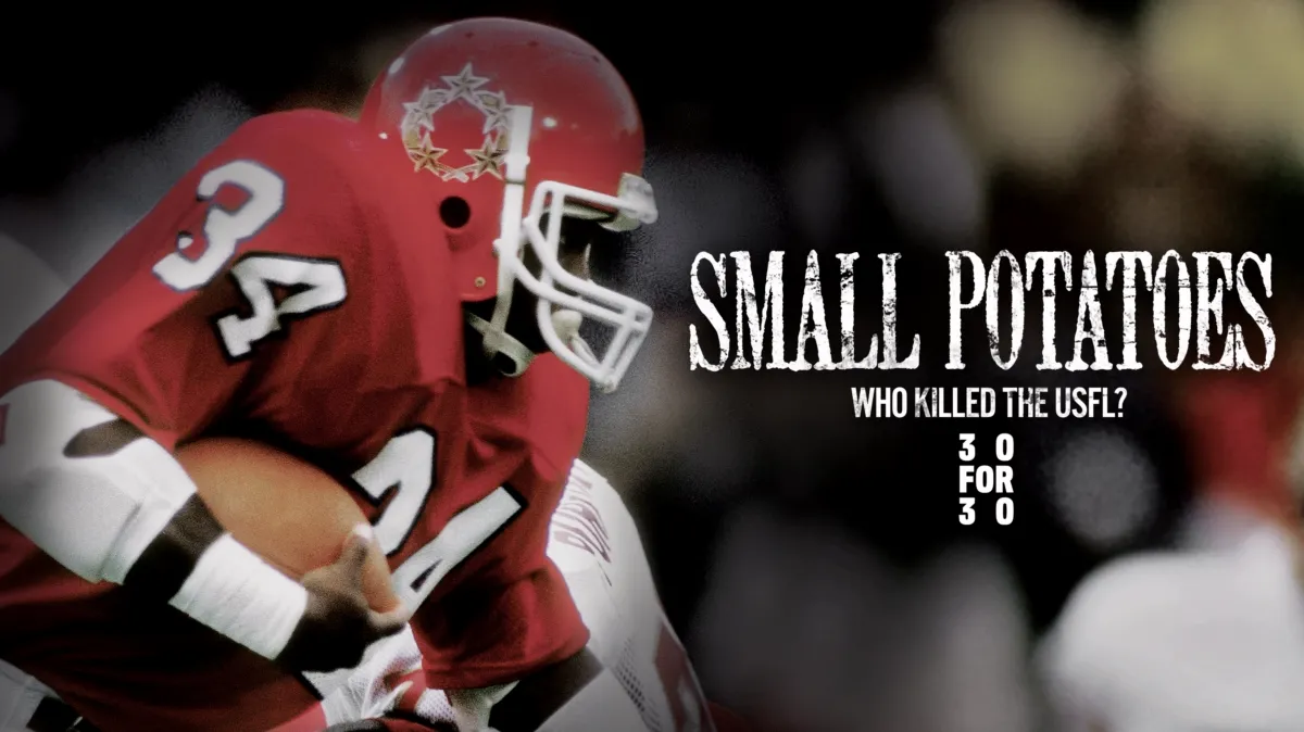 Small Potatoes: Who Killed The USFL? poster — movie on Disney+