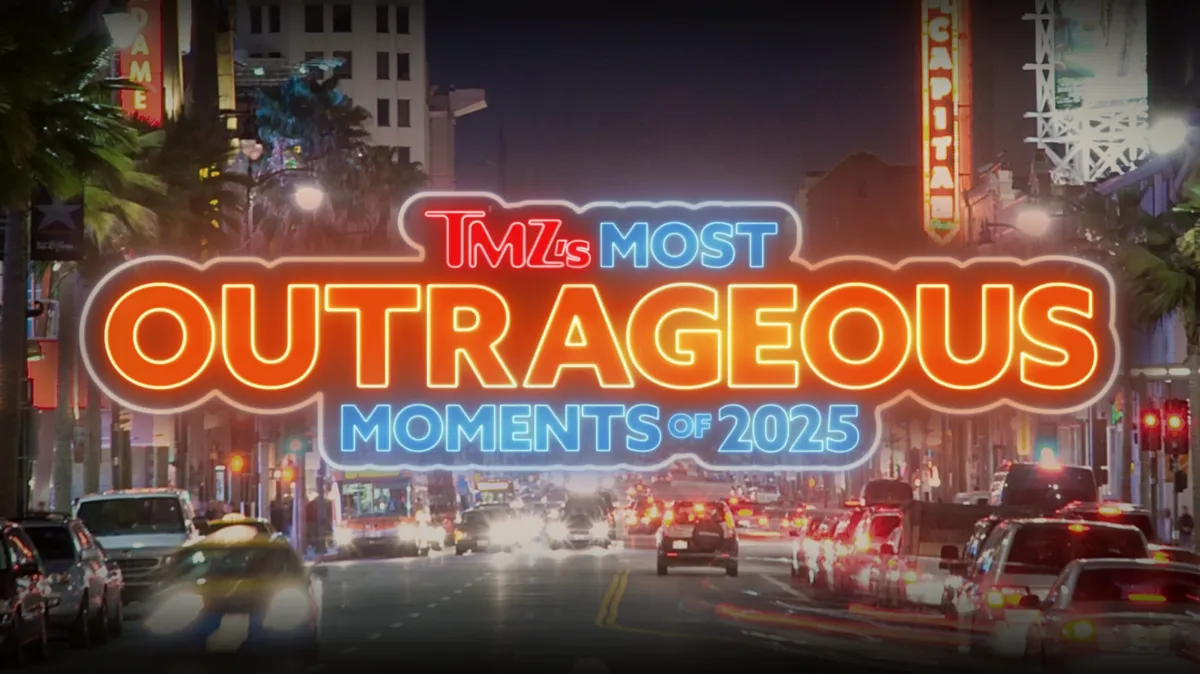 TMZ Presents: TMZ's Most Outrageous Moments of 2025 poster — TV series on Disney+