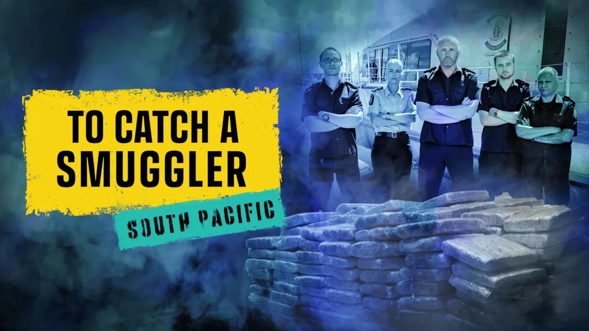 To Catch a Smuggler: South Pacific poster — TV series on Disney+