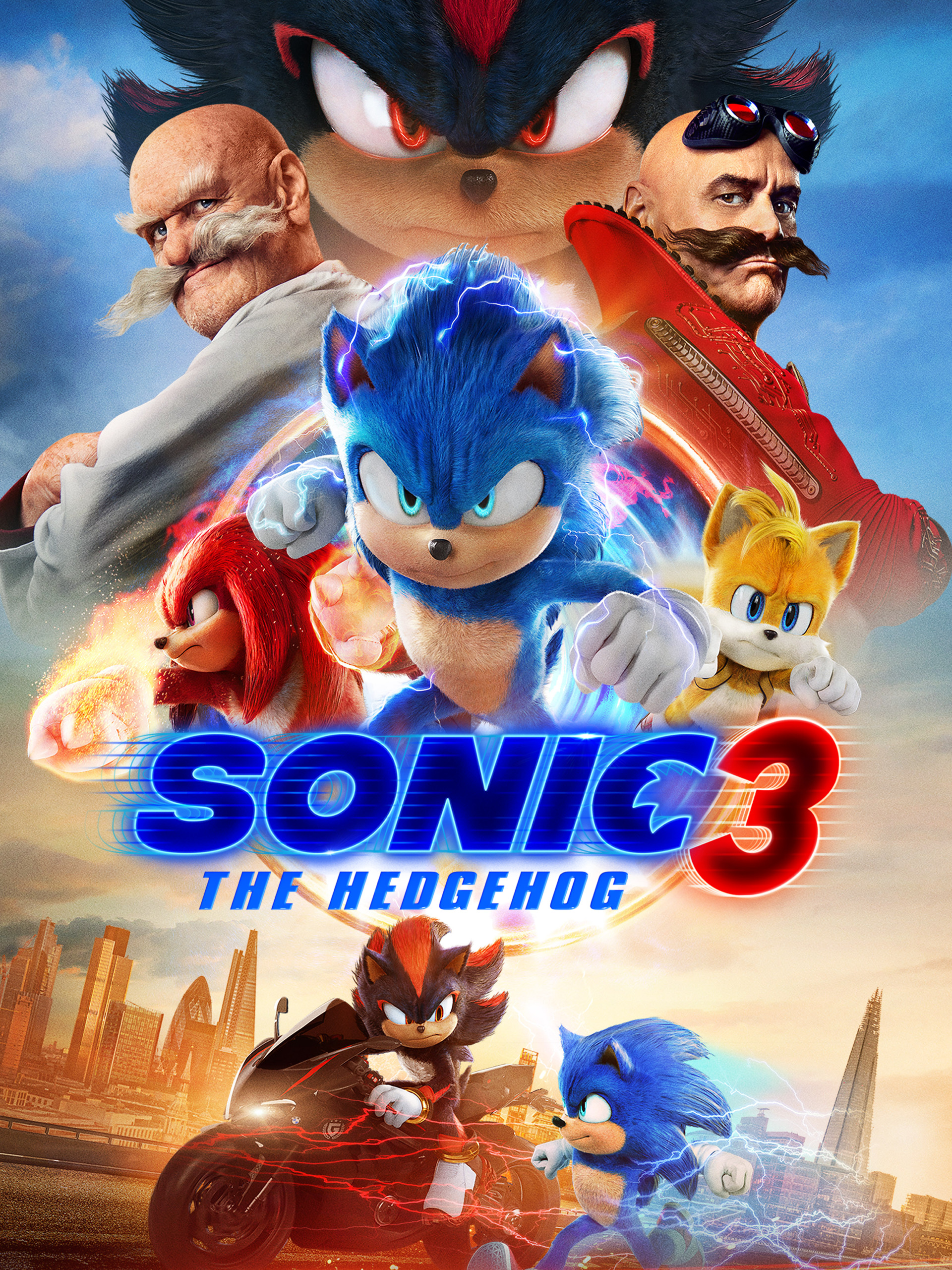 Sonic The Hedgehog 3 poster — movie on Prime Video