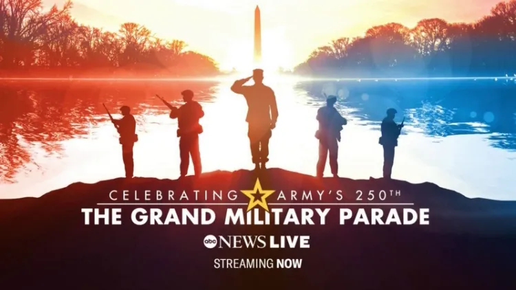 Celebrating America's 250th: The Grand Army Parade poster — TV series on Disney+