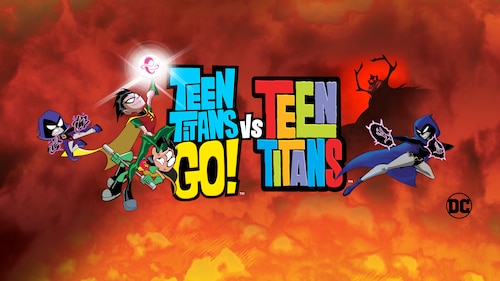 Teen Titans Go! vs. Teen Titans poster — movie on Max