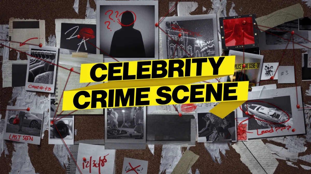 Celebrity Crime Scene poster — TV series on Disney+