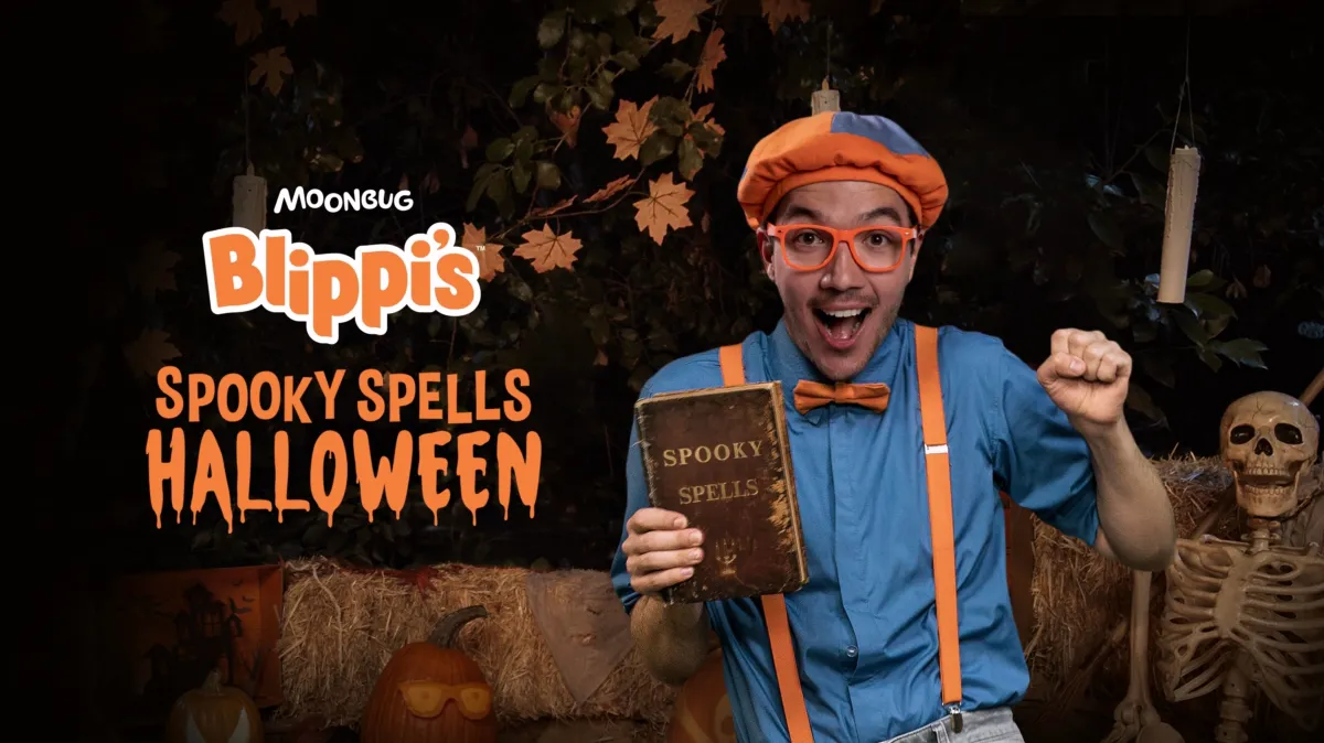Blippi's Spooky Spell Halloween poster — movie on Disney+