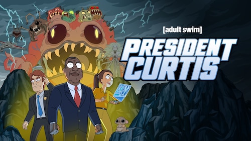 President Curtis poster — TV series on Max
