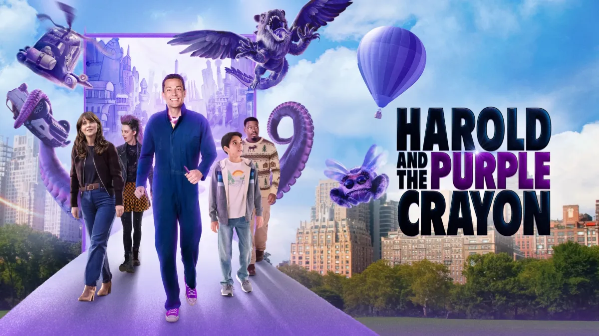 Harold and the Purple Crayon poster — movie on Disney+