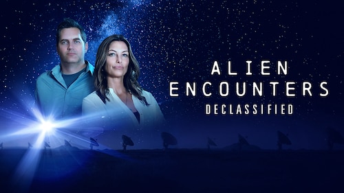 Alien Encounters Declassified poster — movie on Max