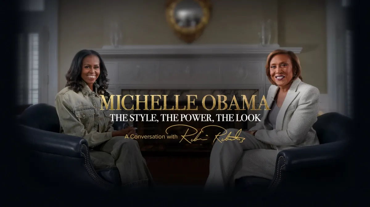 Michelle Obama: The Style, The Power, The Look - A Conversation poster — TV series on Disney+