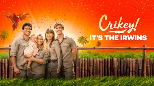 Crikey! It's the Irwins poster — TV series on Max
