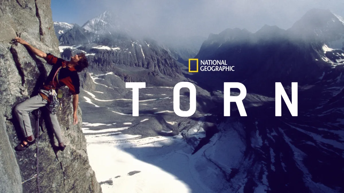 Torn poster — movie on Disney+