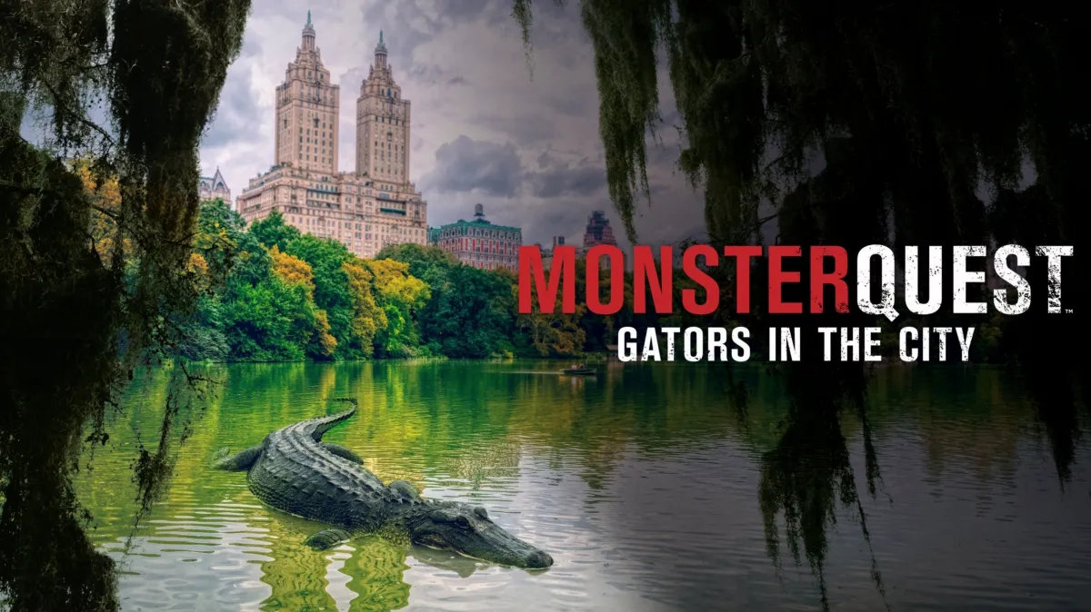 MonsterQuest: Gators in the City poster — TV series on Disney+