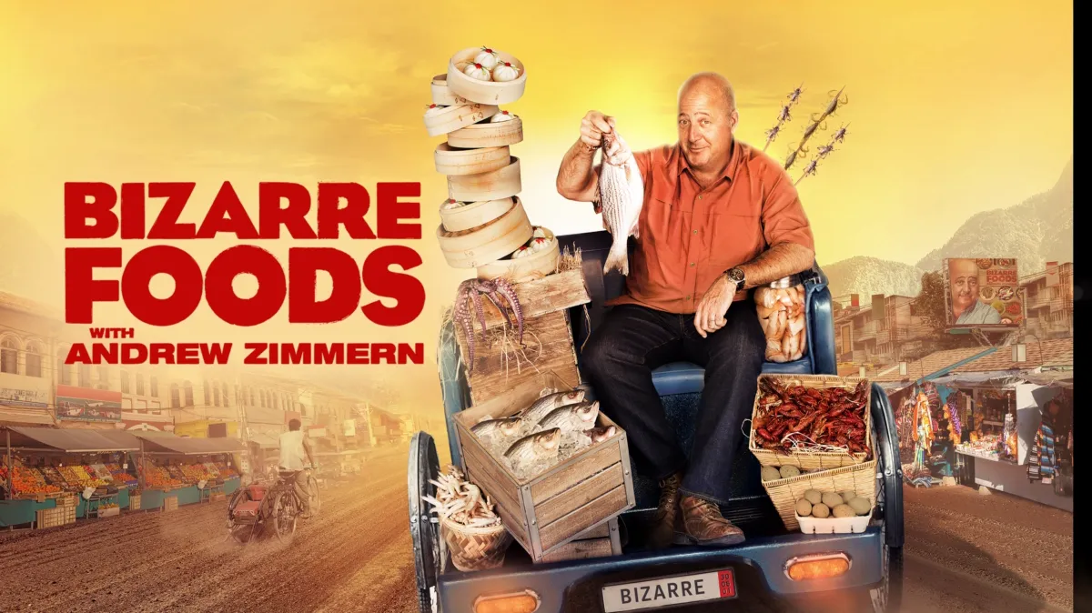 Bizarre Foods With Andrew Zimmern poster — TV series on Disney+