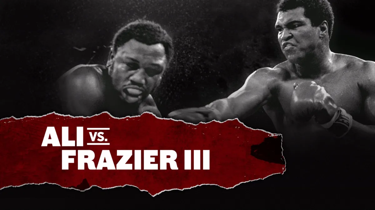 Ali vs Frazier III poster — movie on Disney+