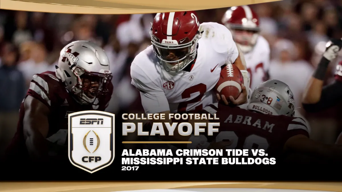 Alabama v Mississippi State poster — movie on Disney+
