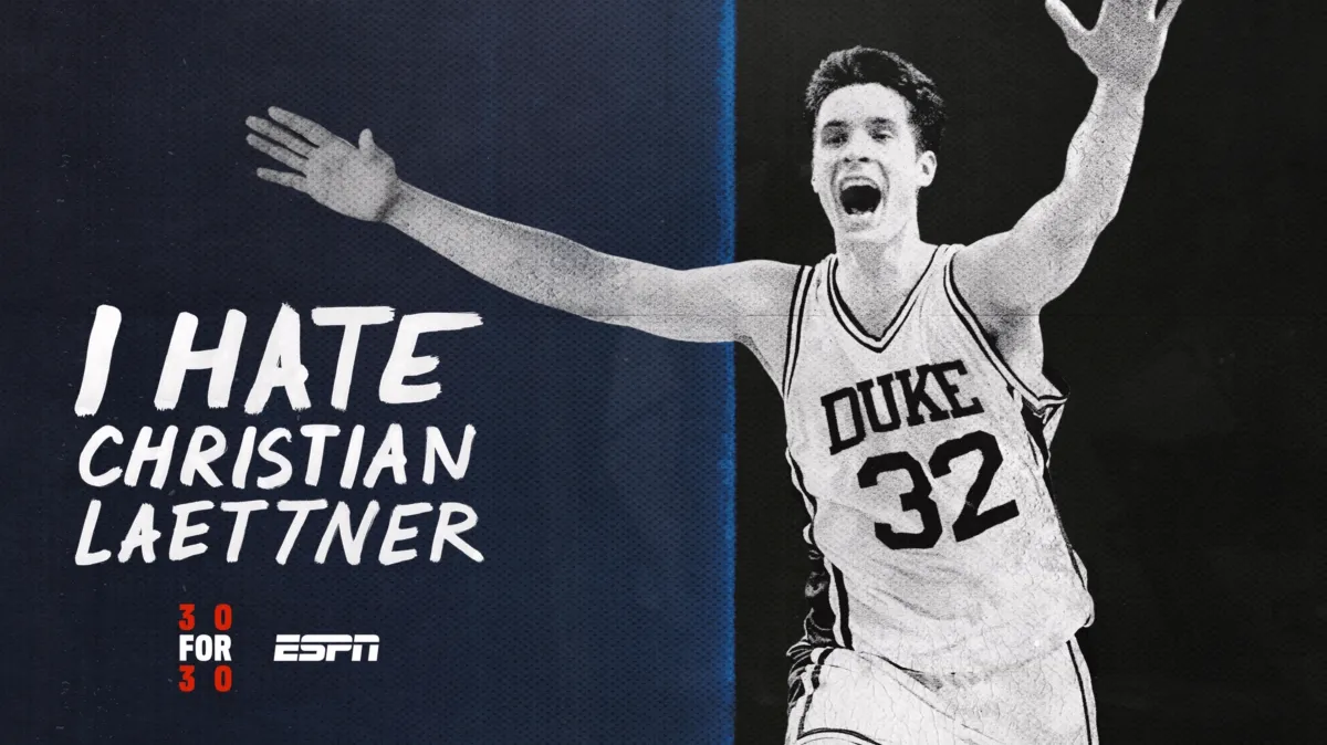 I Hate Christian Laettner poster — movie on Disney+