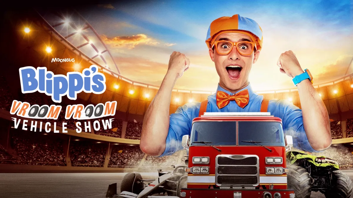Blippi's Vroom Vroom Vehicle Show poster — TV series on Disney+