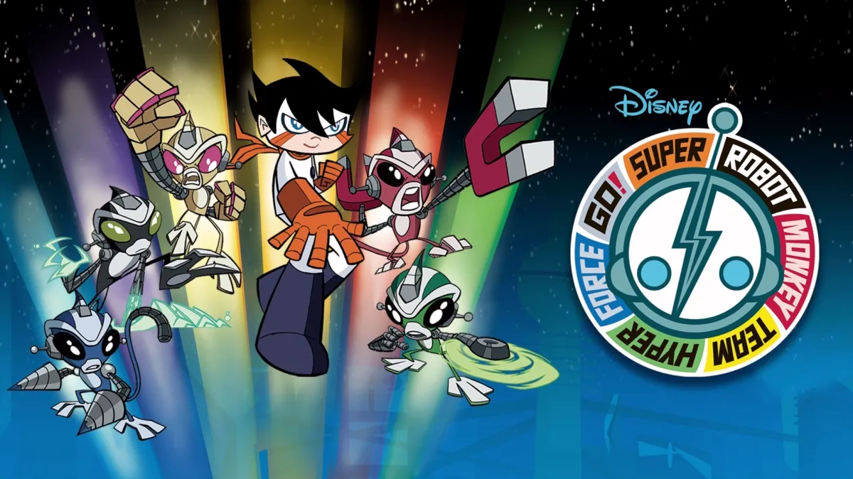 Super Robot Monkey Team Hyperforce Go! poster — TV series on Disney+