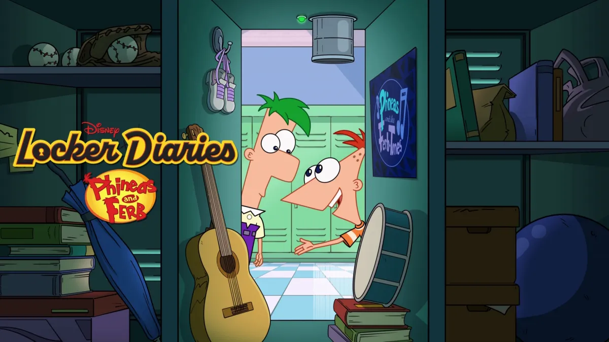 Locker Diaries: Phineas and Ferb poster — TV series on Disney+