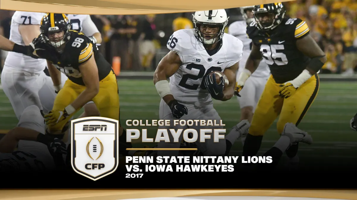 Penn State v Iowa poster — movie on Disney+