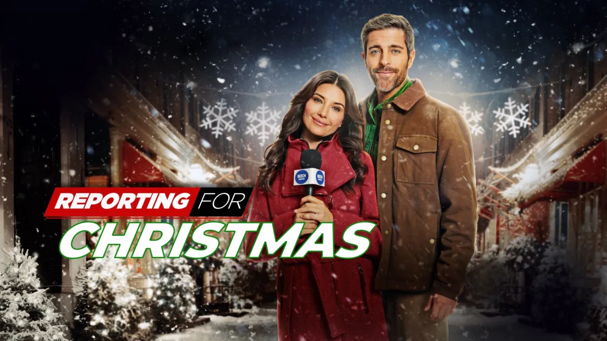 Reporting for Christmas poster — movie on Disney+