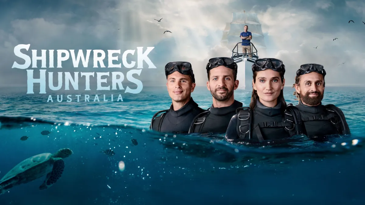Shipwreck Hunters Australia poster — TV series on Disney+