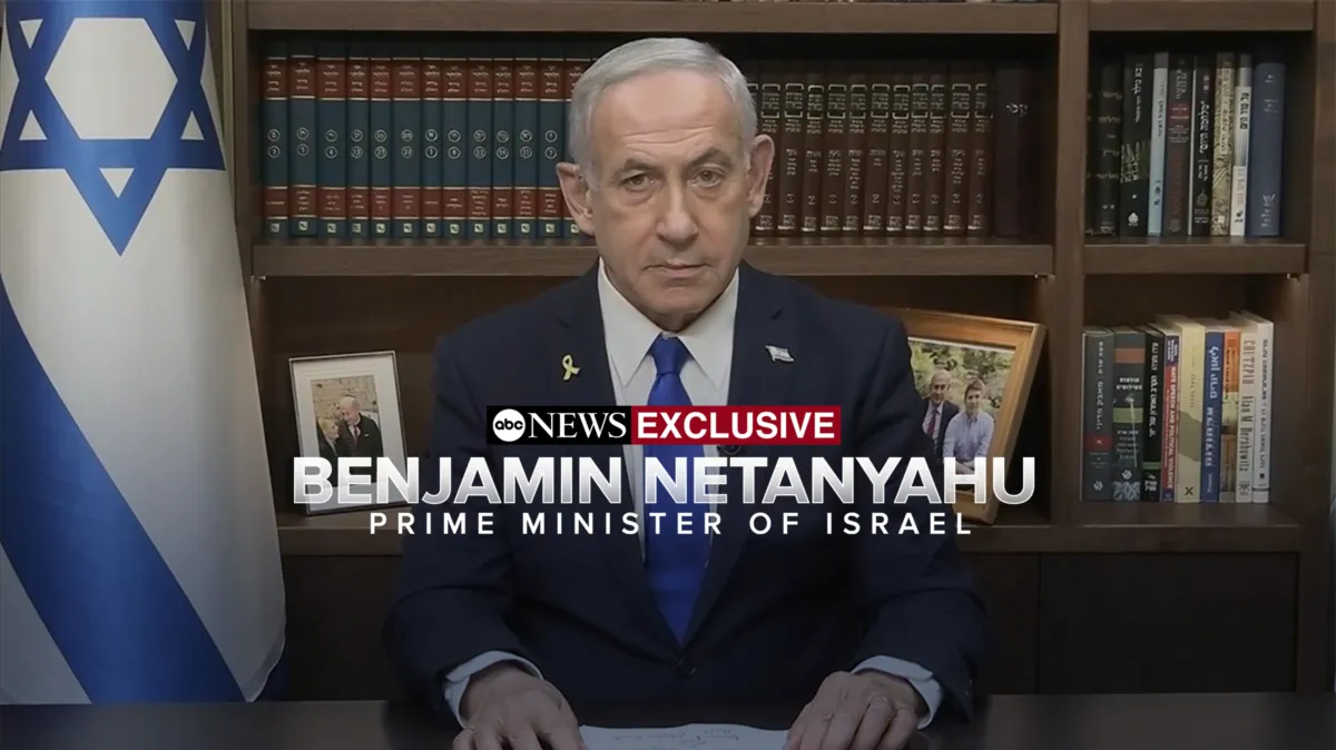 ABC News Exclusive: Benjamin Netanyahu Prime Minister of Israel poster — TV series on Disney+