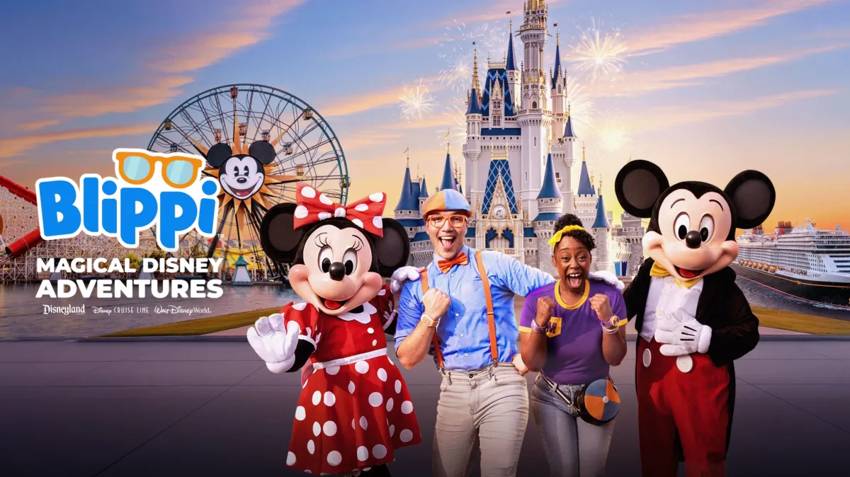 Blippi Magical Disney Adventures poster — TV series on Disney+