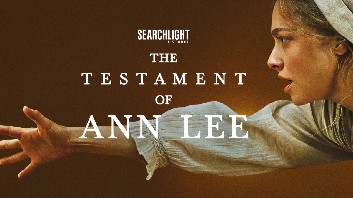 The Testament of Ann Lee poster — movie on Disney+