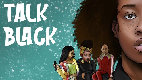 Talk Black poster — movie on Max