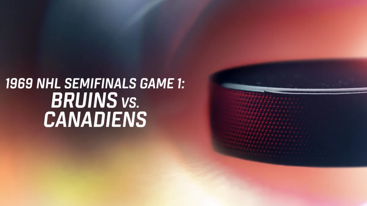 1969 Nhl Semifinals Game 1: Bruins vs. Canadiens poster — movie on Disney+