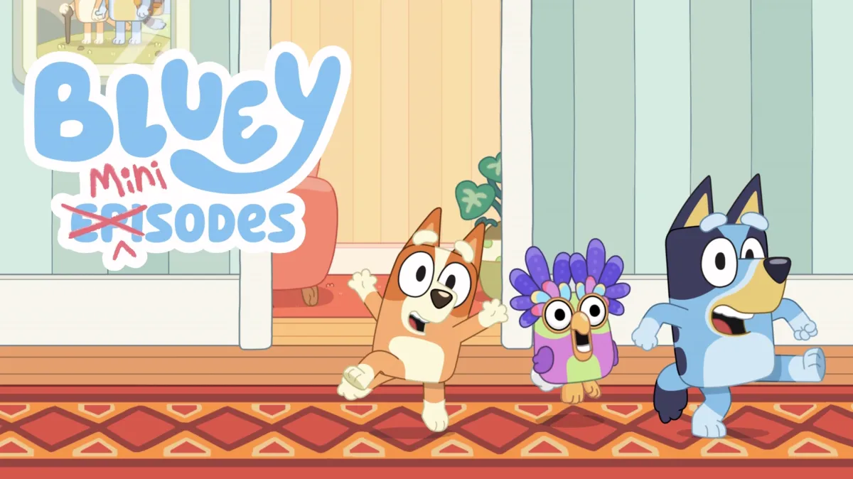 Bluey Minisodes poster — TV series on Disney+
