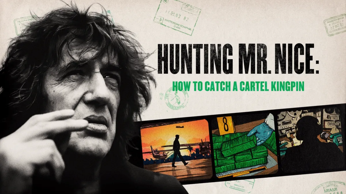 Hunting Mr Nice: How to Catch a Cartel Kingpin poster — TV series on Disney+