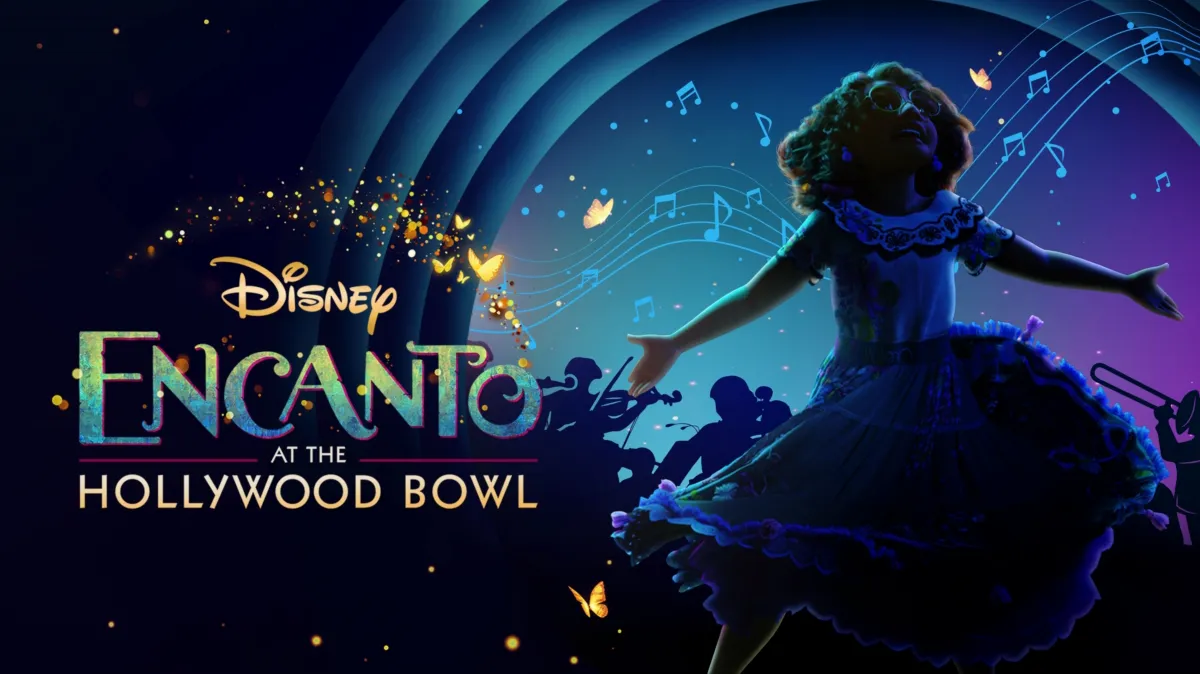 Encanto at the Hollywood Bowl poster — movie on Disney+