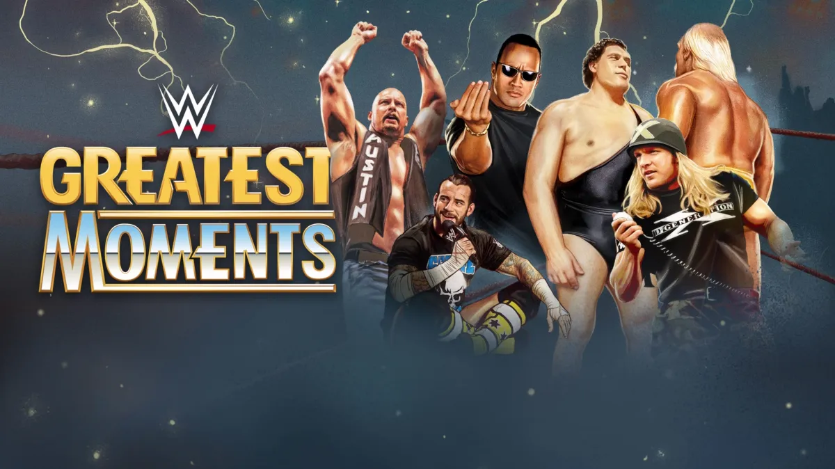 WWE's Greatest Moments poster — TV series on Disney+