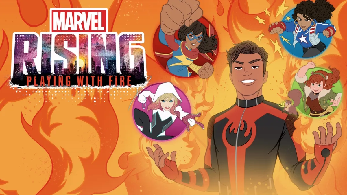 Marvel Rising: Playing With Fire poster — movie on Disney+