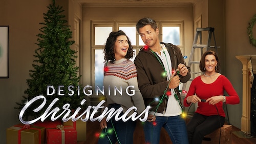 Designing Christmas poster — movie on Max