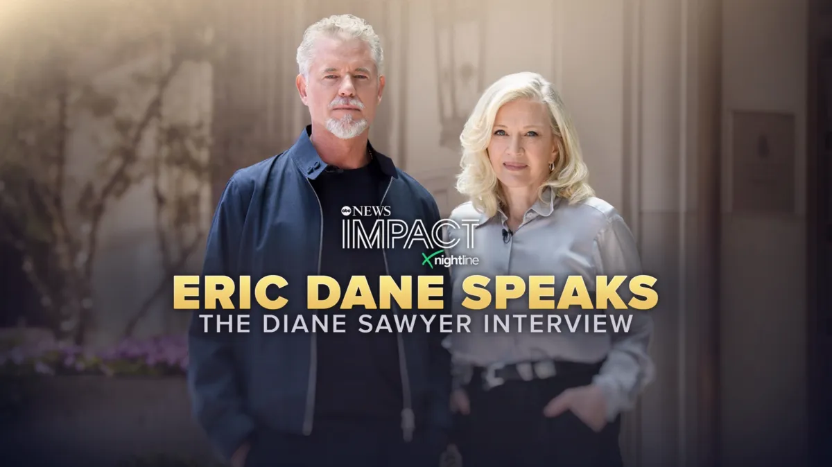 IMPACT x Nightline: Eric Dane Speaks: The Diane Sawyer Interview poster — TV series on Disney+