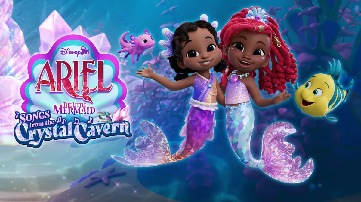 Disney Junior Ariel, The Little Mermaid: Songs from the Crystal Cavern poster — TV series on Disney+