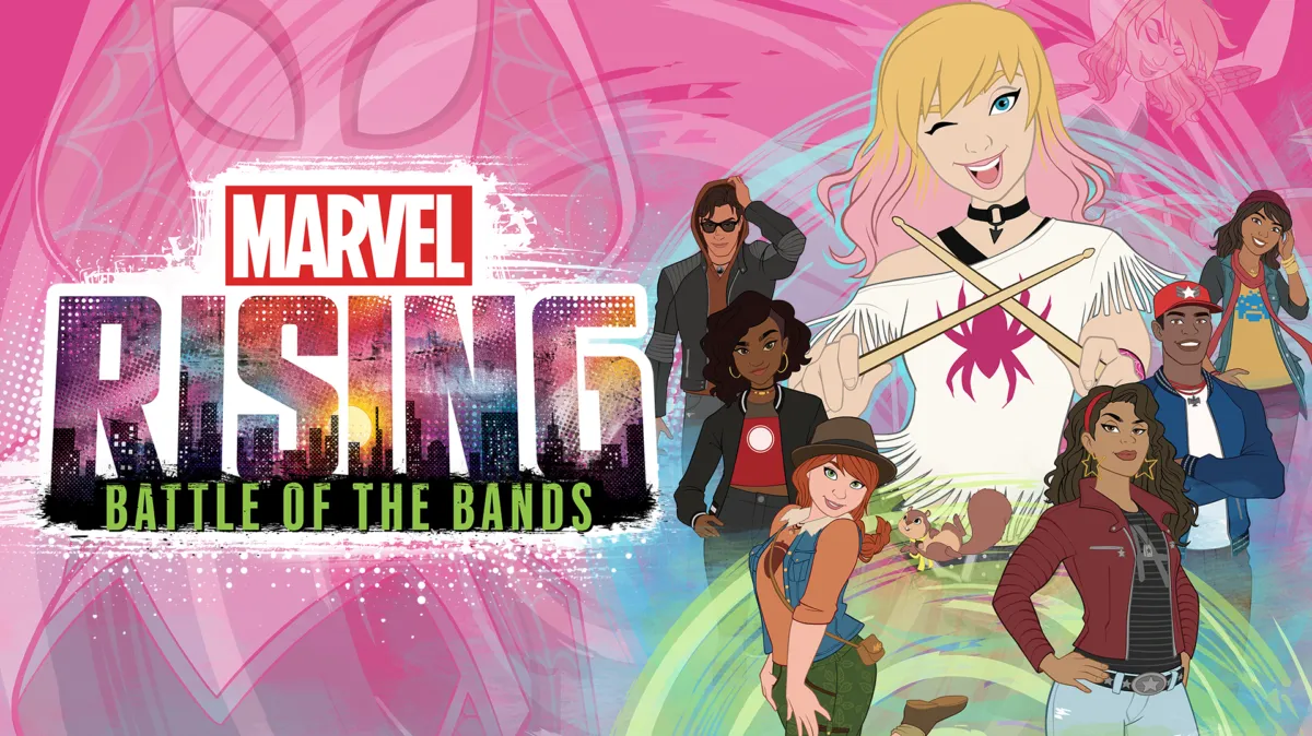 Marvel Rising: Battle of The Bands poster — movie on Disney+